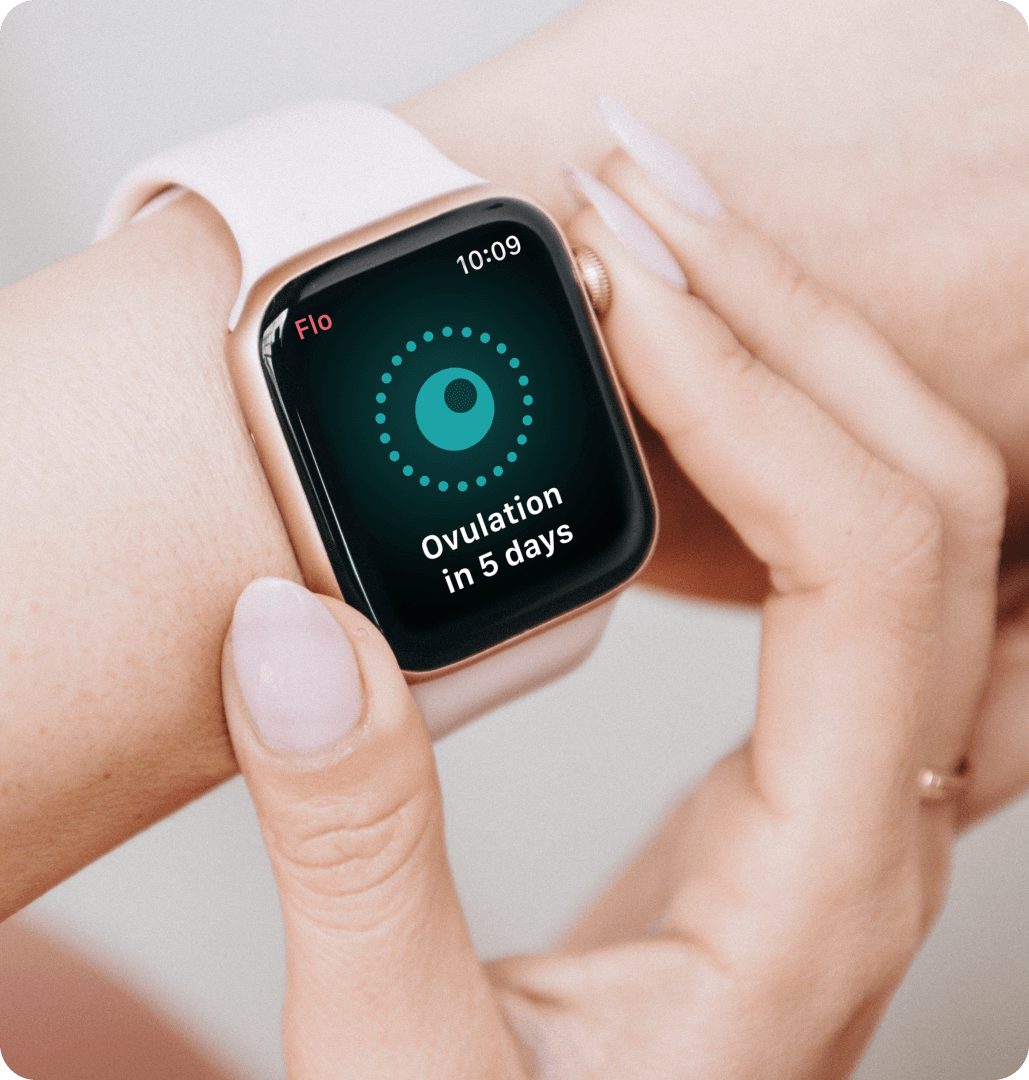 Apple watch ovulation info example