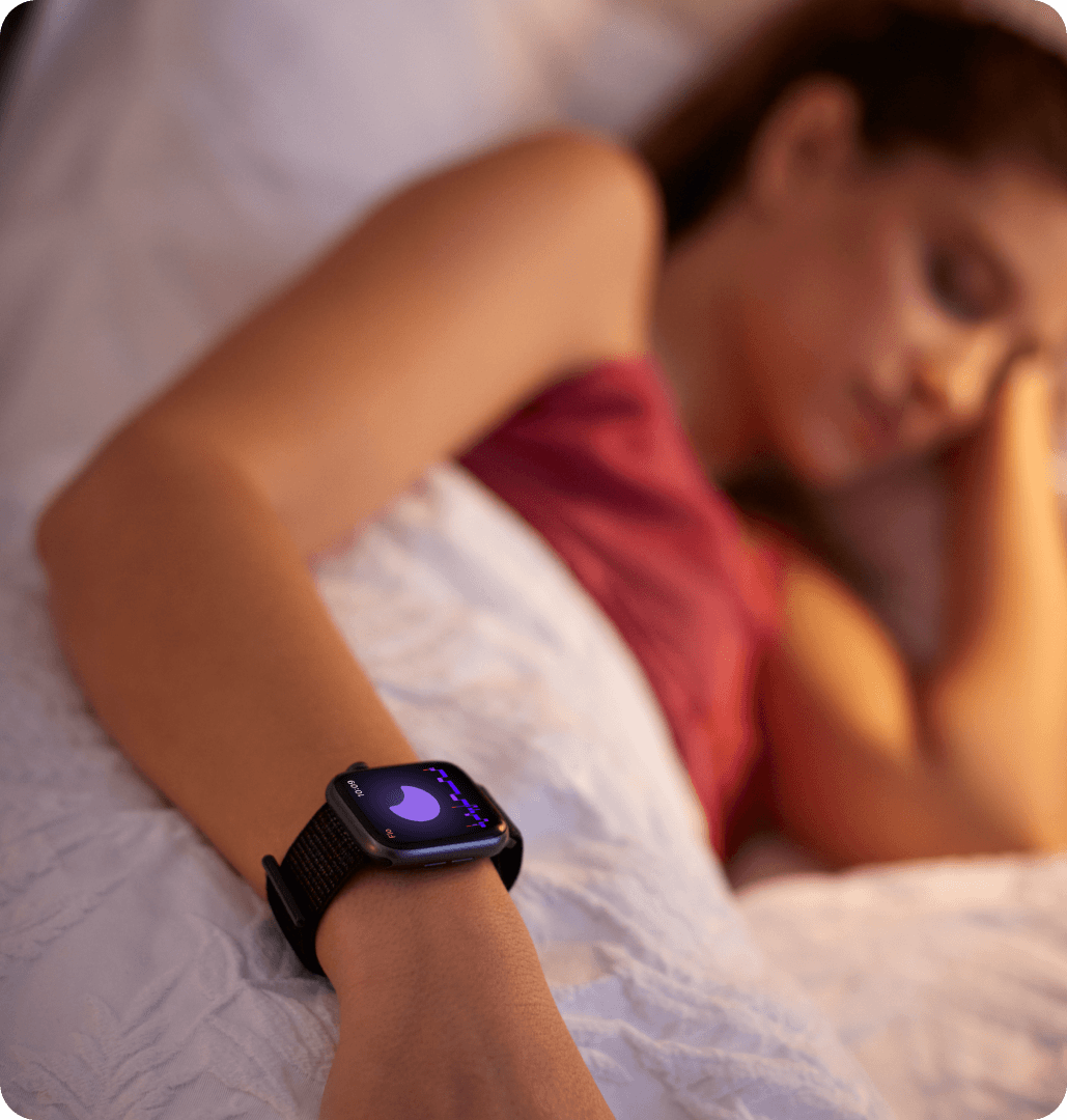 Apple watch sleep mode example